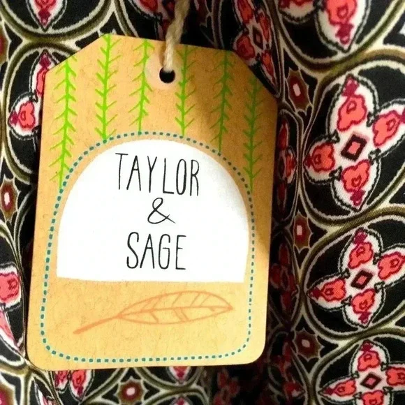 Taylor & Sage silky boho top , size S - Picture 6 of 8